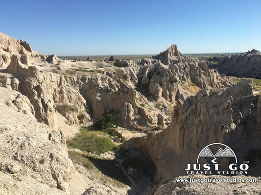 The Notch Trail at Badlands National Park