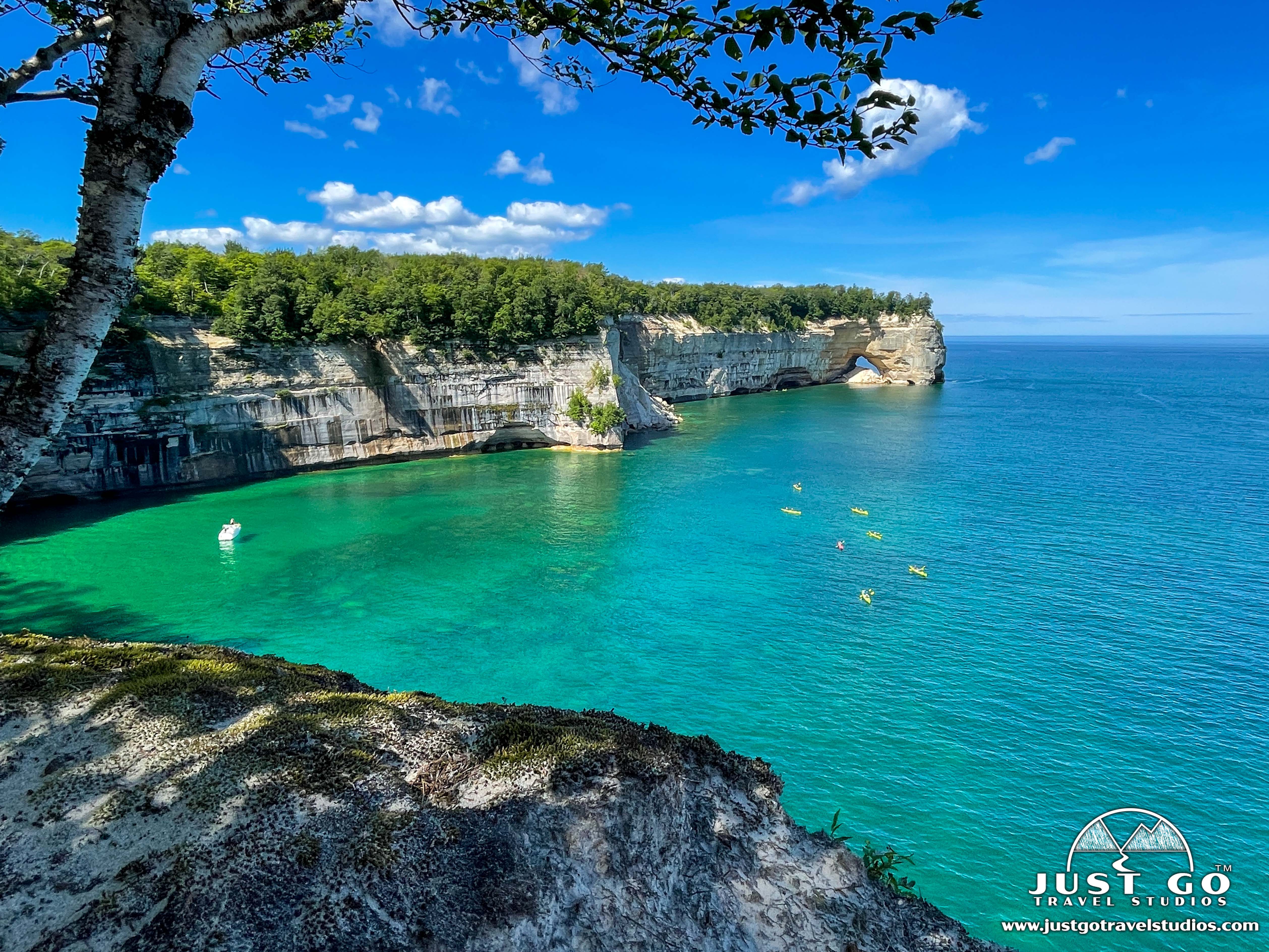 Exploring Michigan: Top Destinations for Your Next Adventure - Relaxing in the Scenic Beauty of the Pictured Rocks National Lakeshore