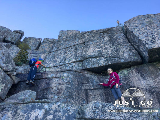 Precipice Trail Hike in Acadia National Park