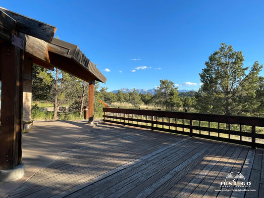 View from the Visitor Center at Ridgway State Park