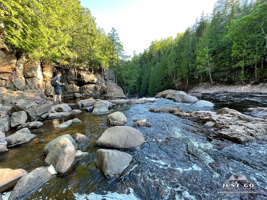 Judge CR Magney State Park top of Devils Kettle
