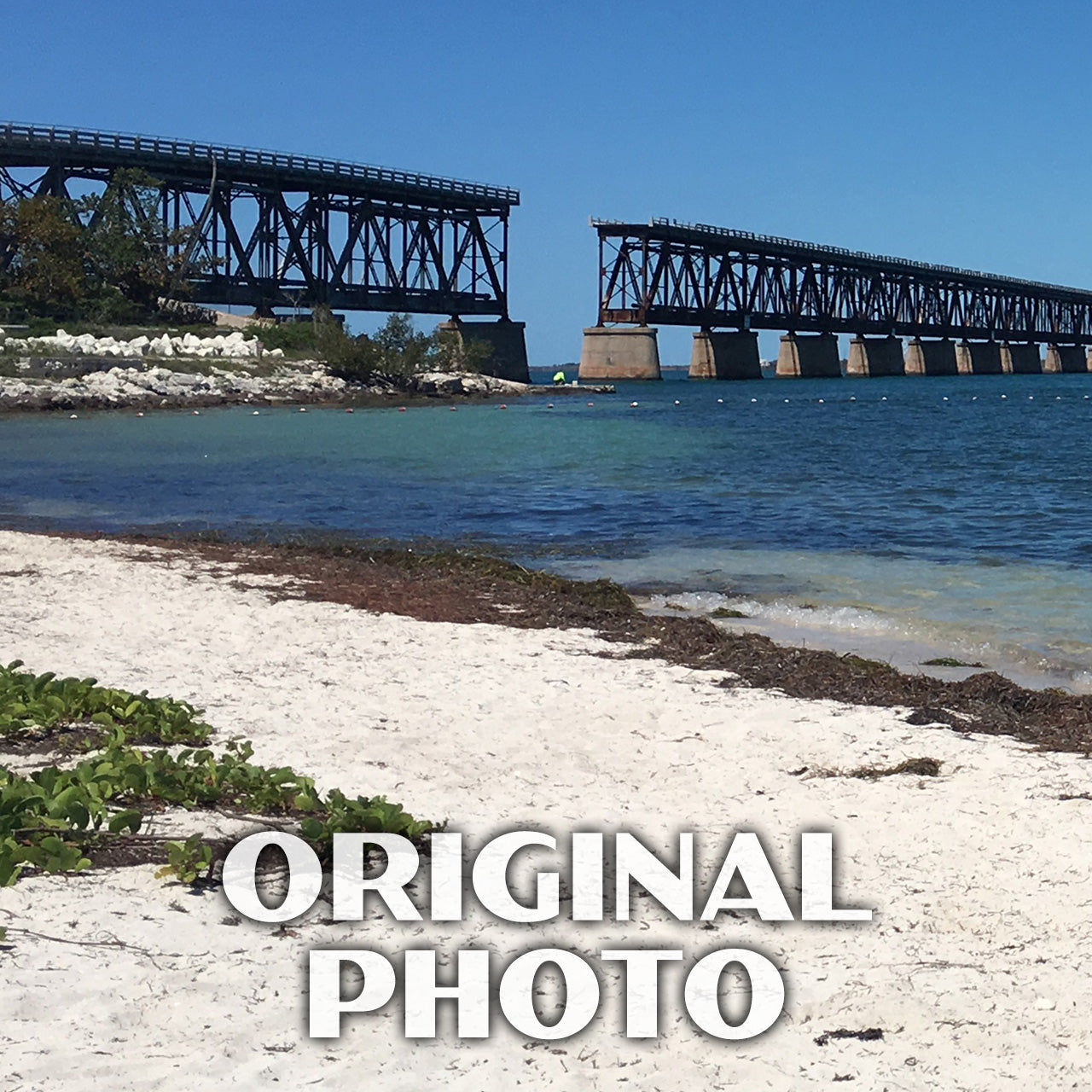 Bahia Honda State Park Poster - WPA (Railroad Bridge)