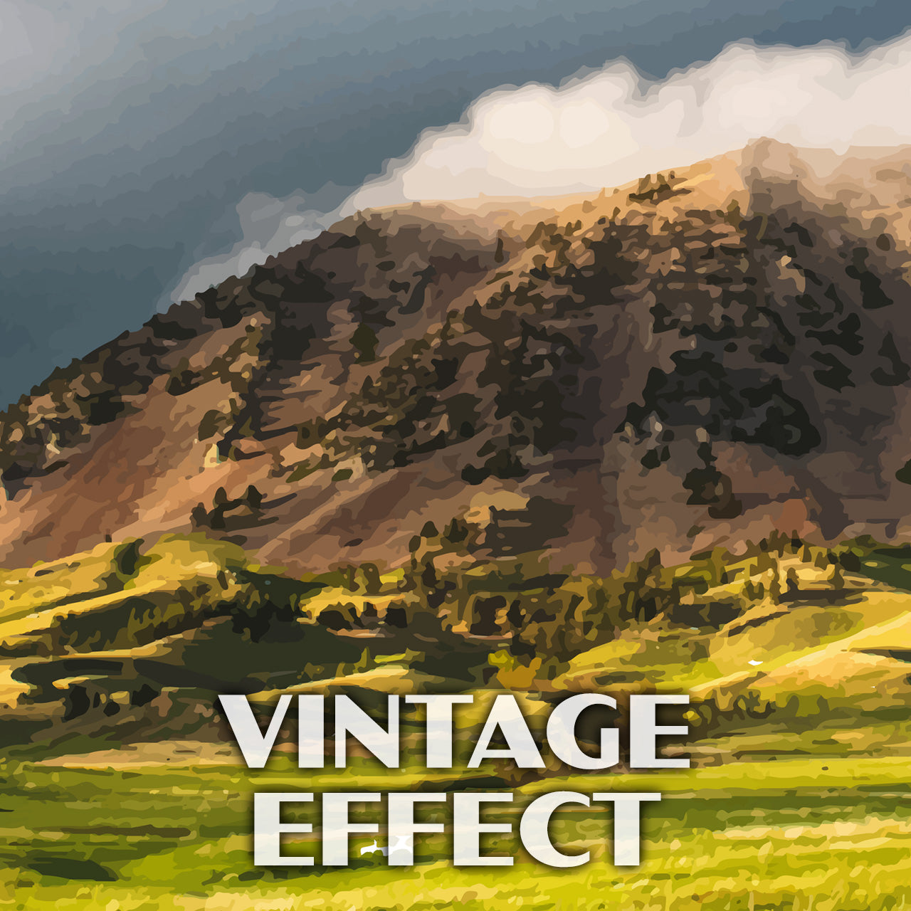 Bear Butte State Park Poster-WPA (Distant View)