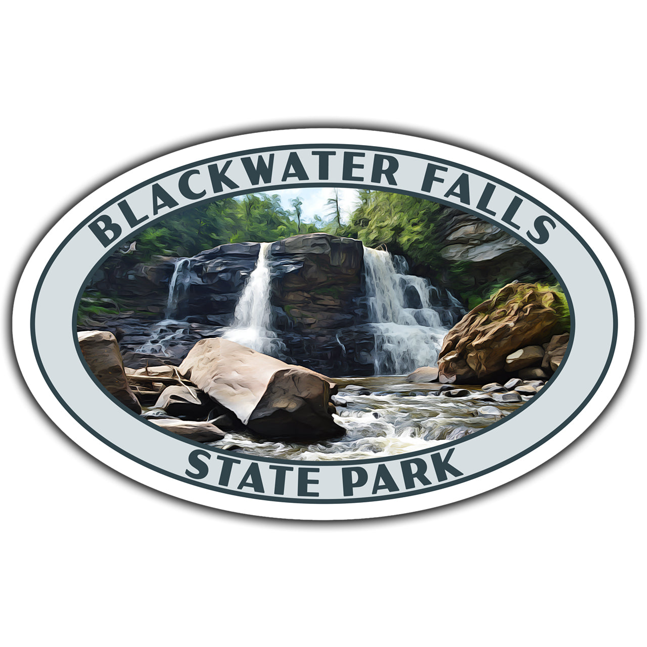 Blackwater Falls state park sticker