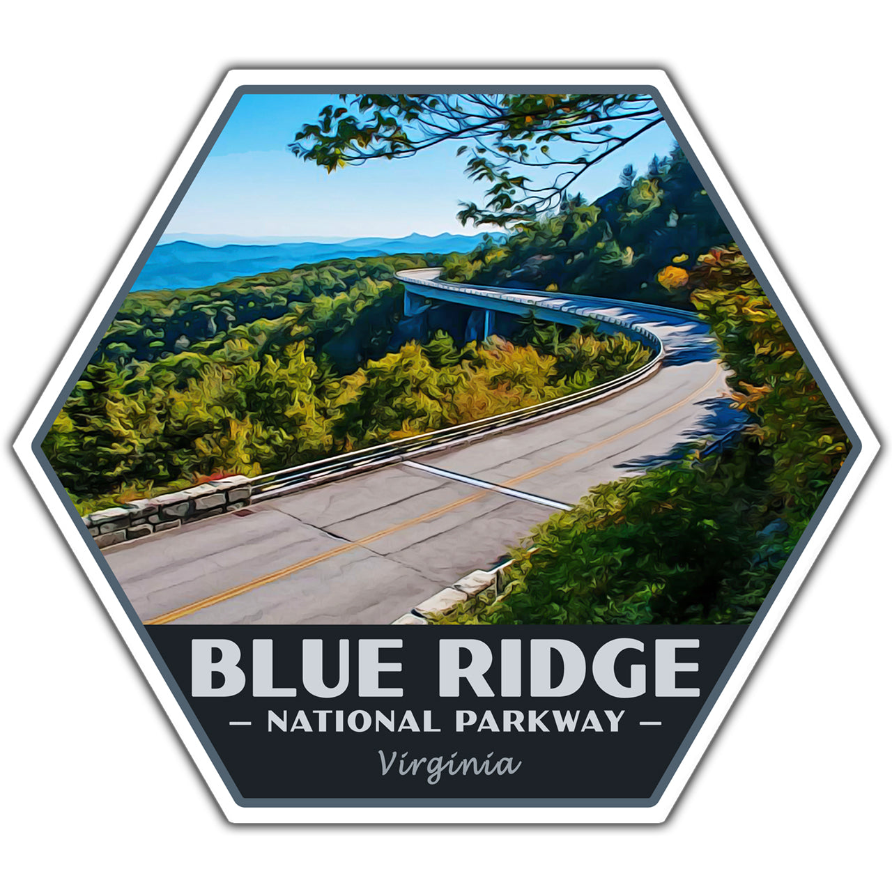 Blue Ridge National Parkway sticker