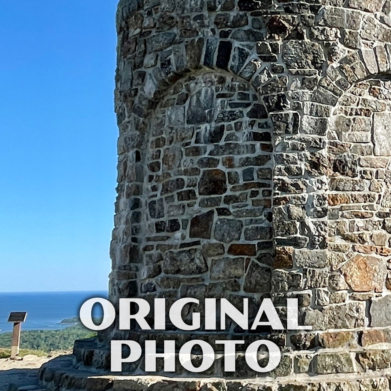 Camden Hills State Park Poster - WPA (Mount Battie Tower)
