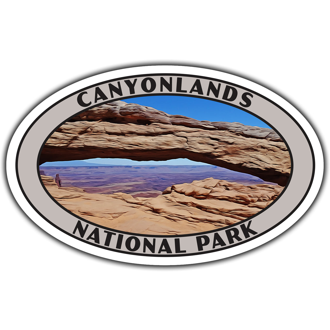 canyonlands national park sticker
