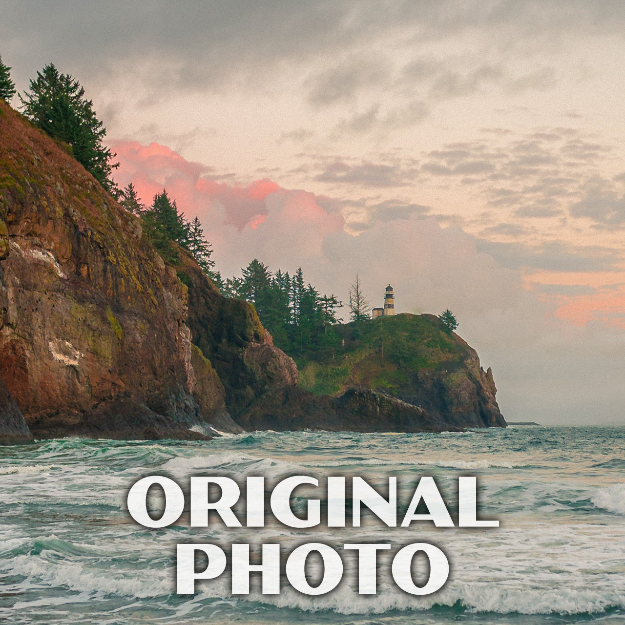 Cape Disappointment State Park Poster-WPA (Moonrise)