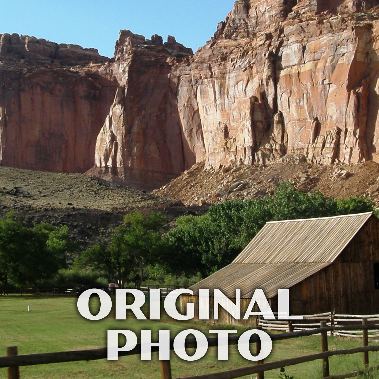 Capitol Reef National Park Poster - WPA (Gifford Homestead)