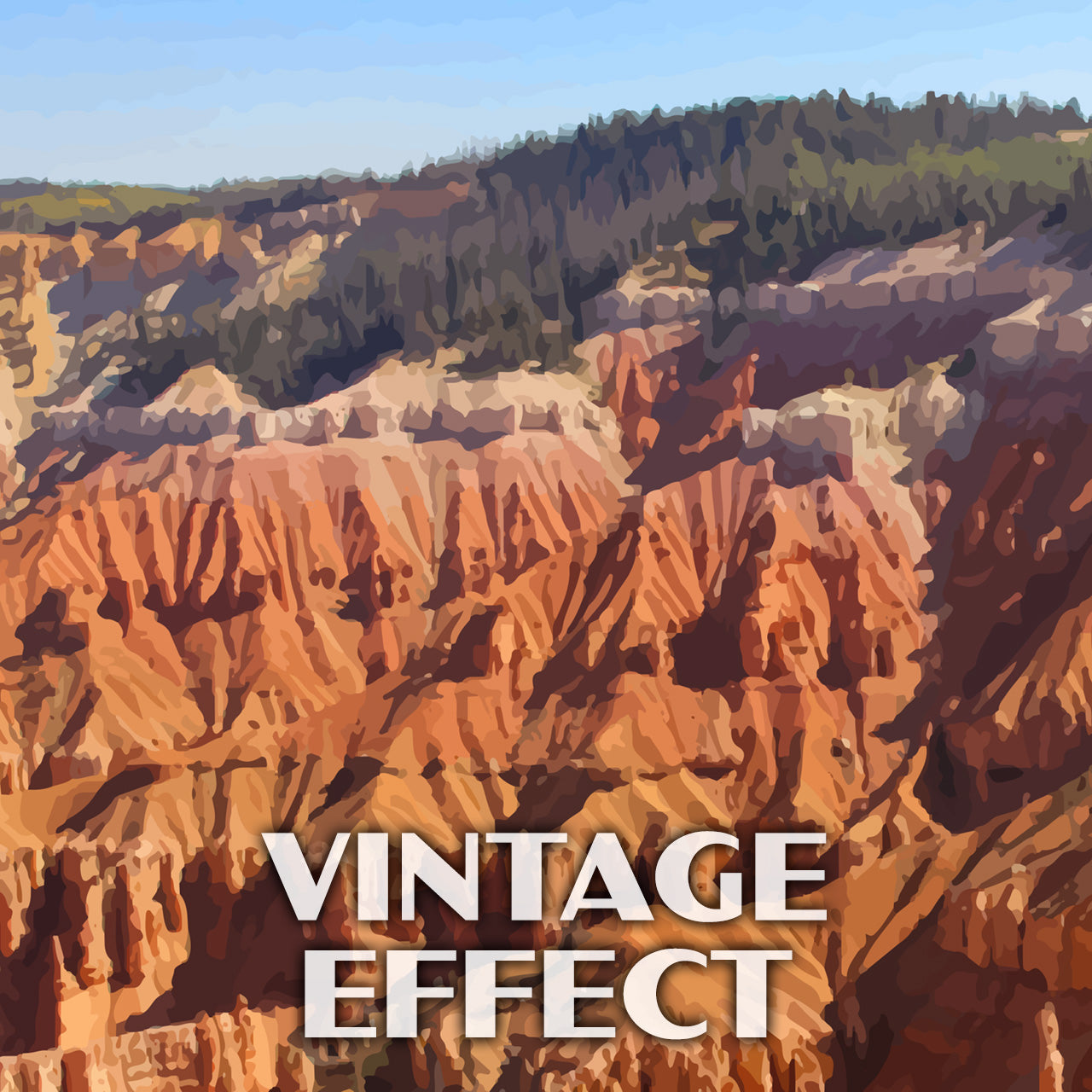 Cedar Breaks National Monument Poster-WPA (Daytime)