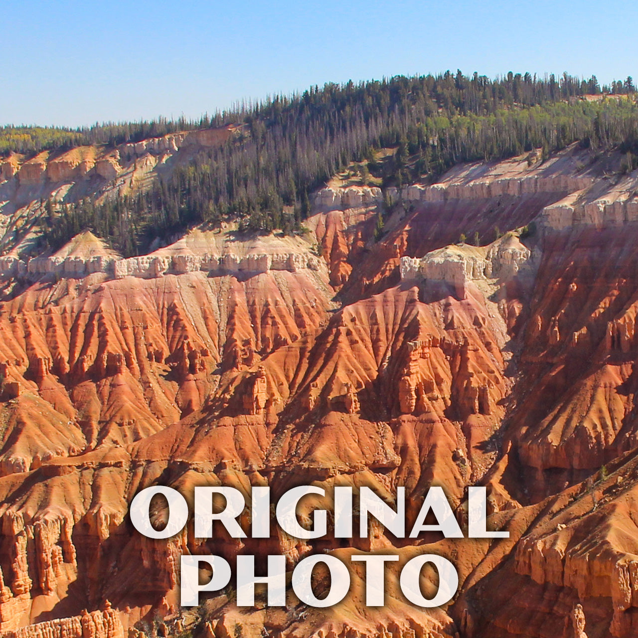 Cedar Breaks National Monument Poster-WPA (Daytime)