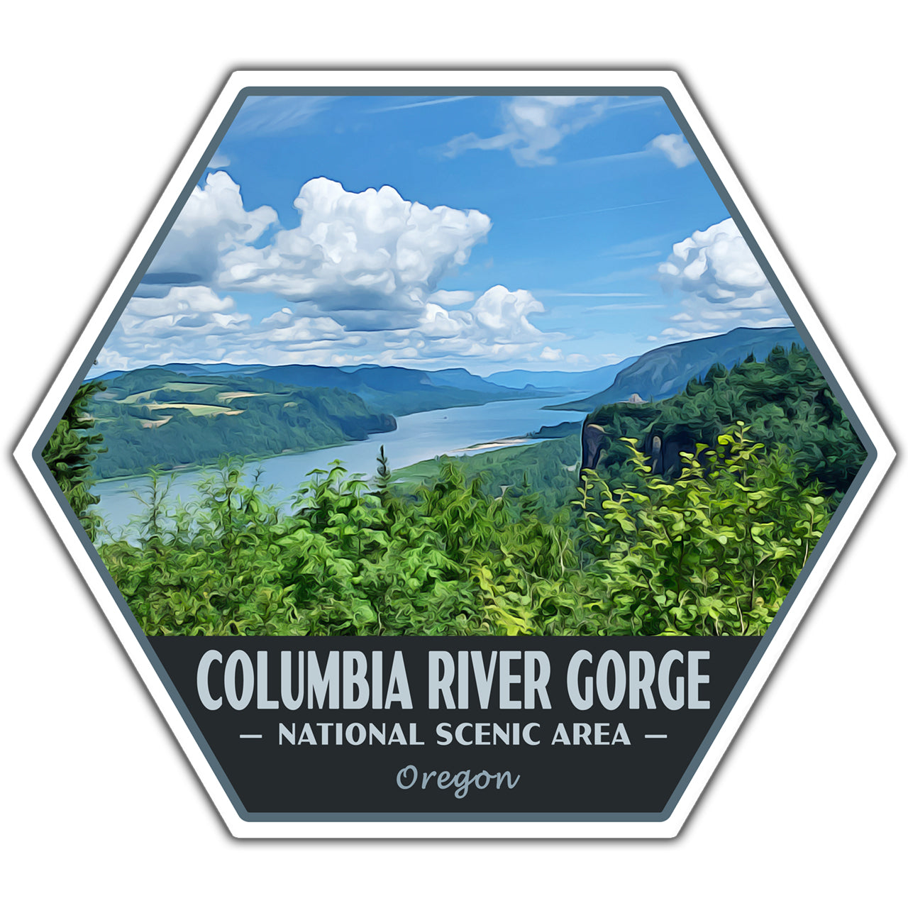 Columbia River Gorge National Scenic Area sticker