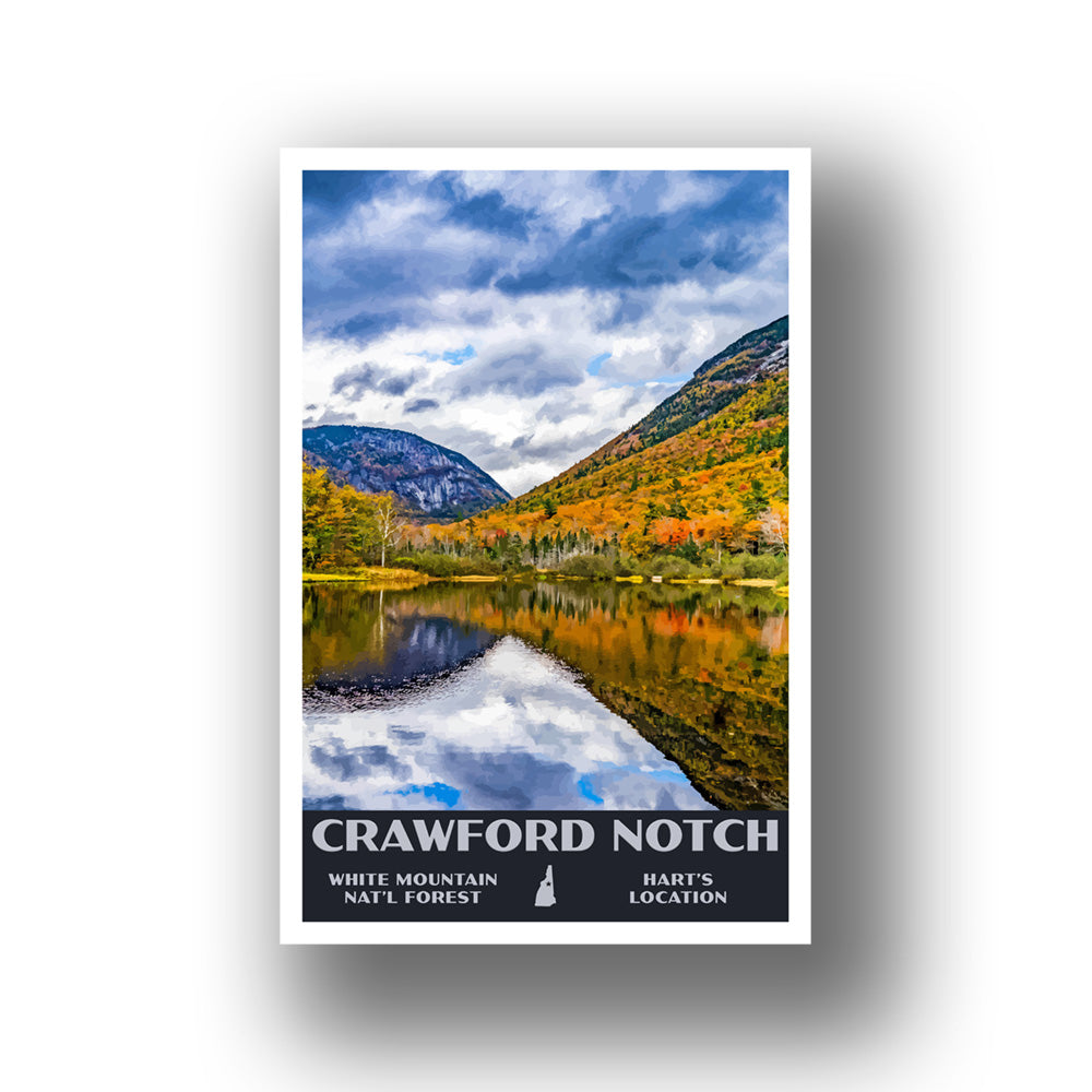 Crawford Notch Poster-WPA (Hart's Location) (New Hampshire State)