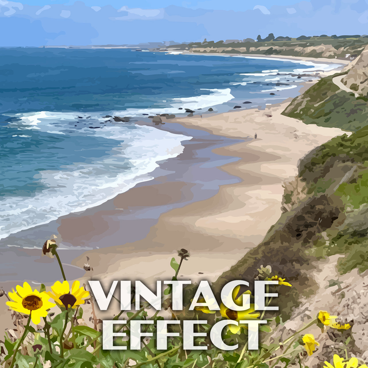 Crystal Cove State Park Poster-WPA (Beach)