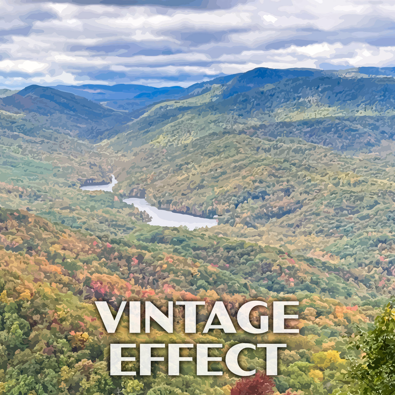 Cumberland Gap National Historical Park Poster-WPA (Gap View in the Fall)
