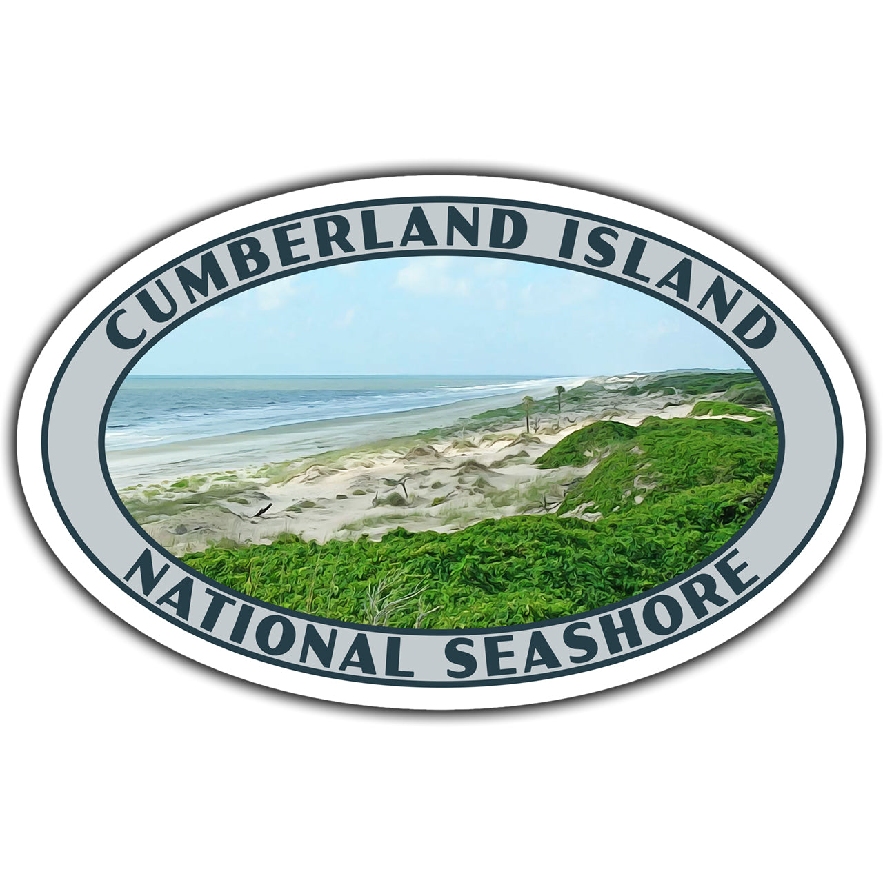 Cumberland Island national seashore sticker