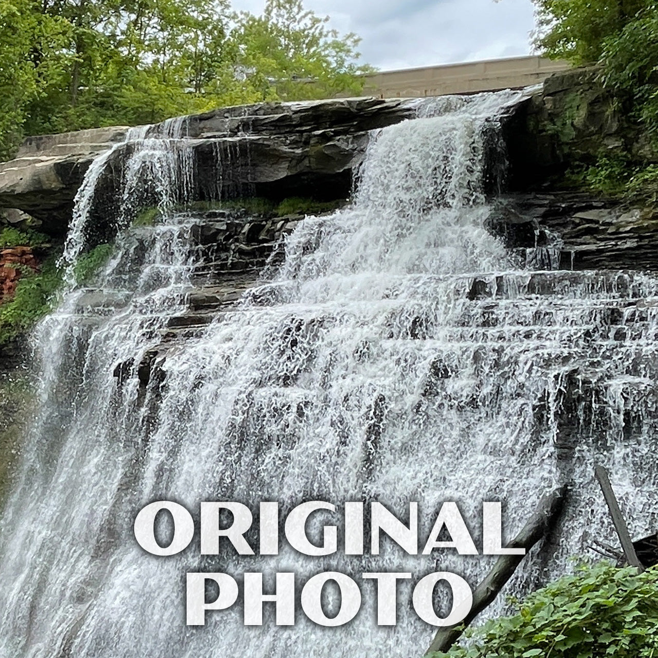 Cuyahoga Valley National Park Poster-WPA (Brandywine Falls2)