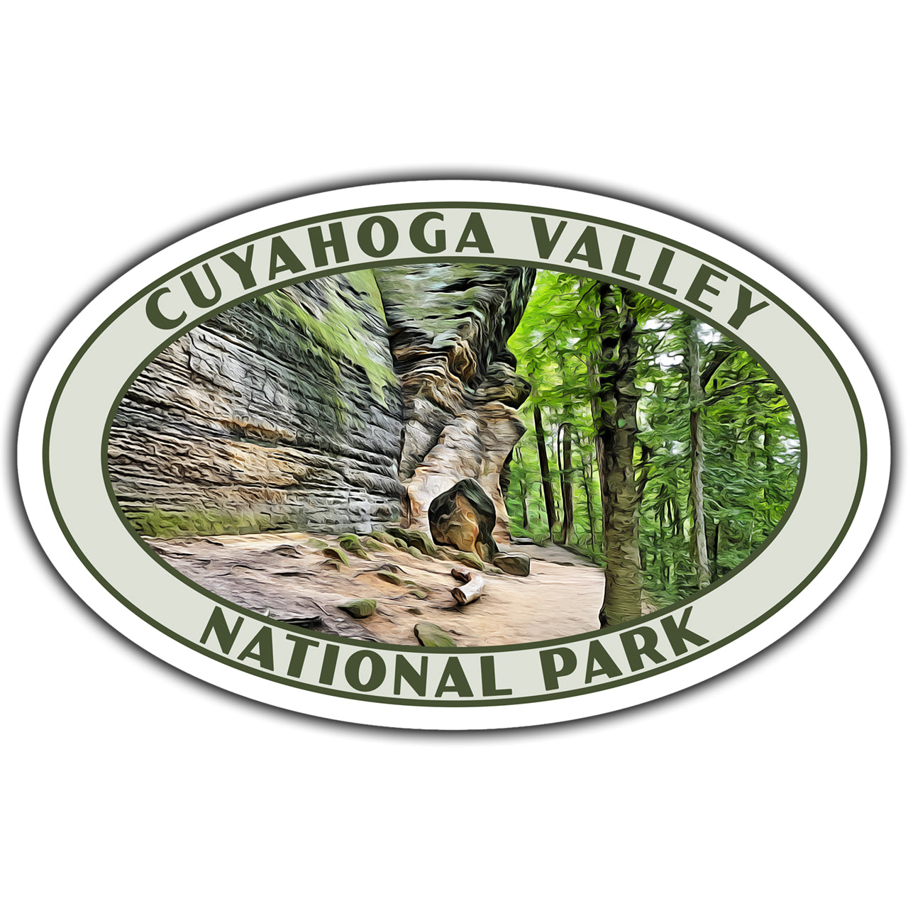 cuyahoga valley national park sticker