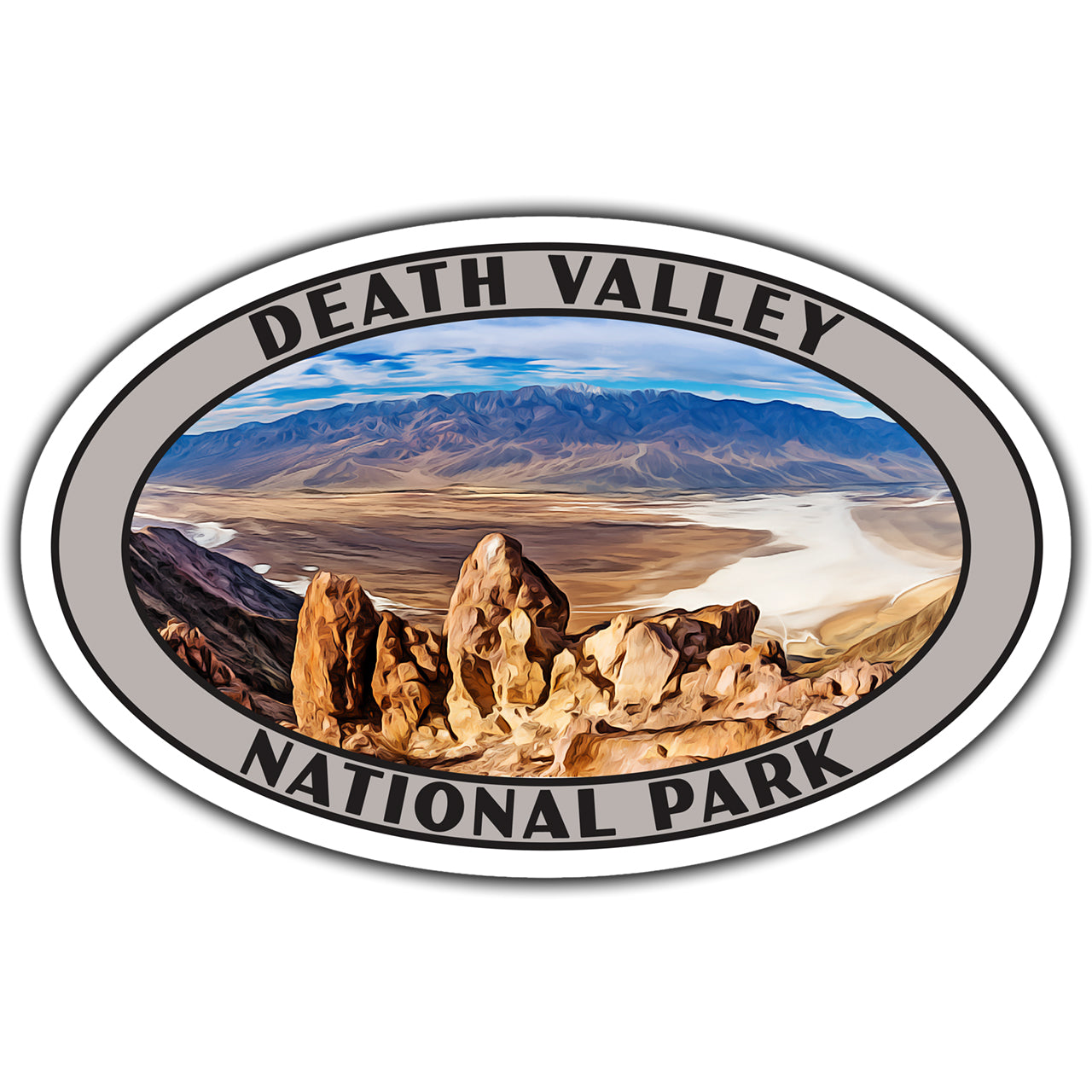 Death Valley national park sticker