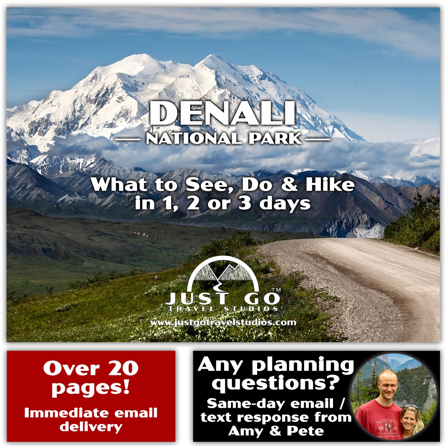 Denali National Park Itinerary (Digital Download)