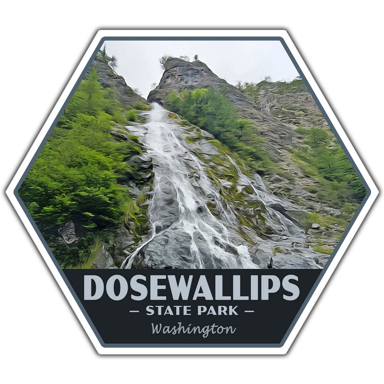 Dosewallips state park sticker