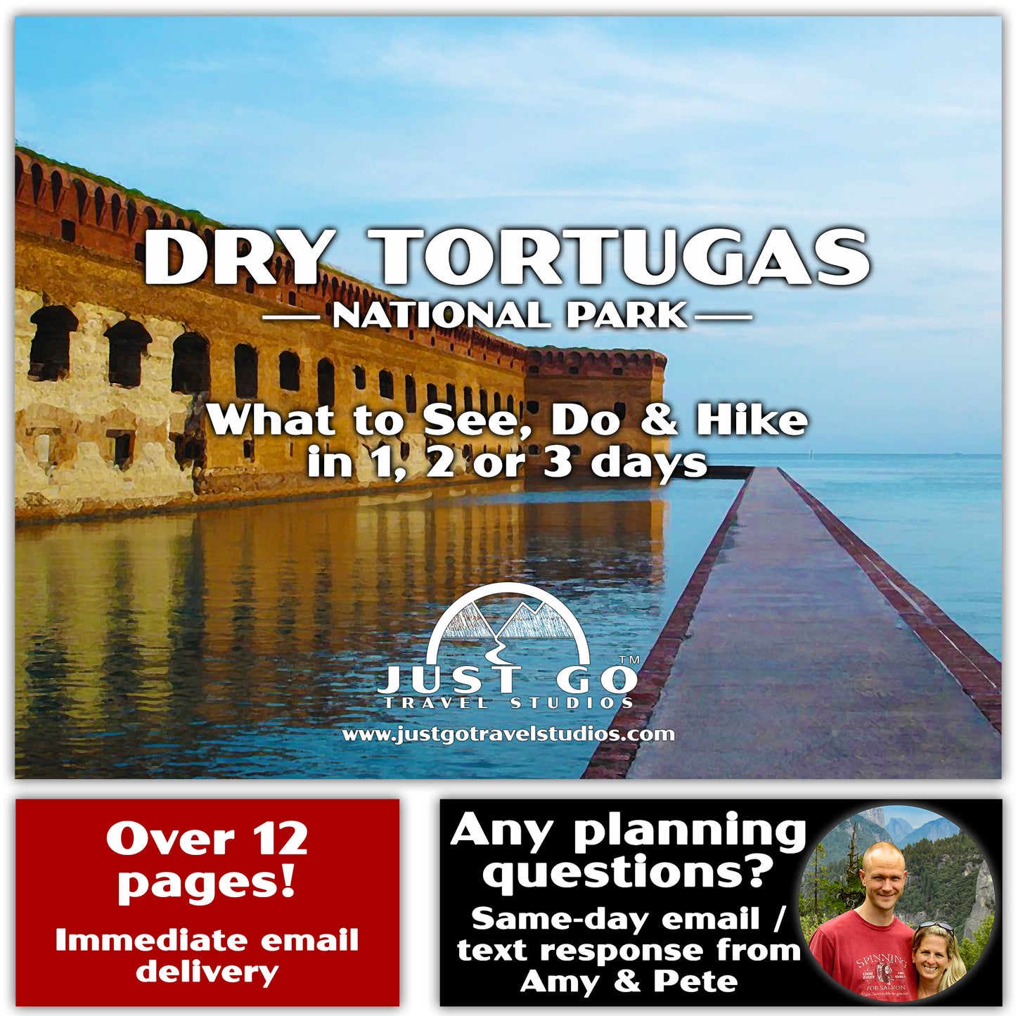 Dry Tortugas National Park Itinerary (Digital Download)