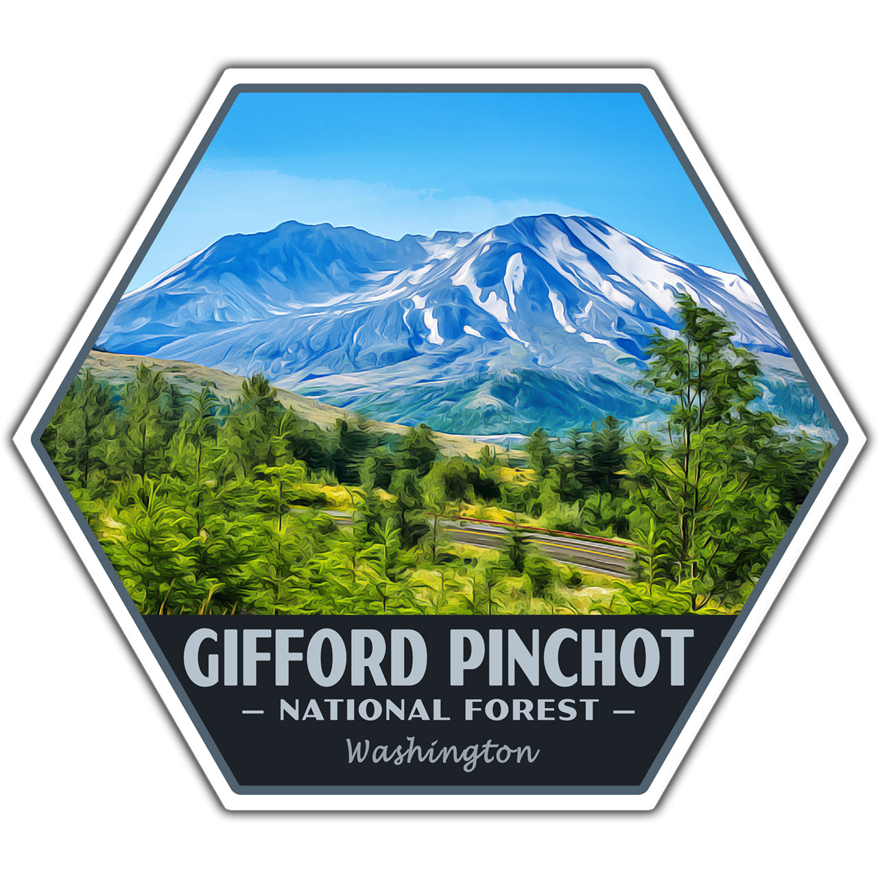 Gifford Pinchot national forest sticker