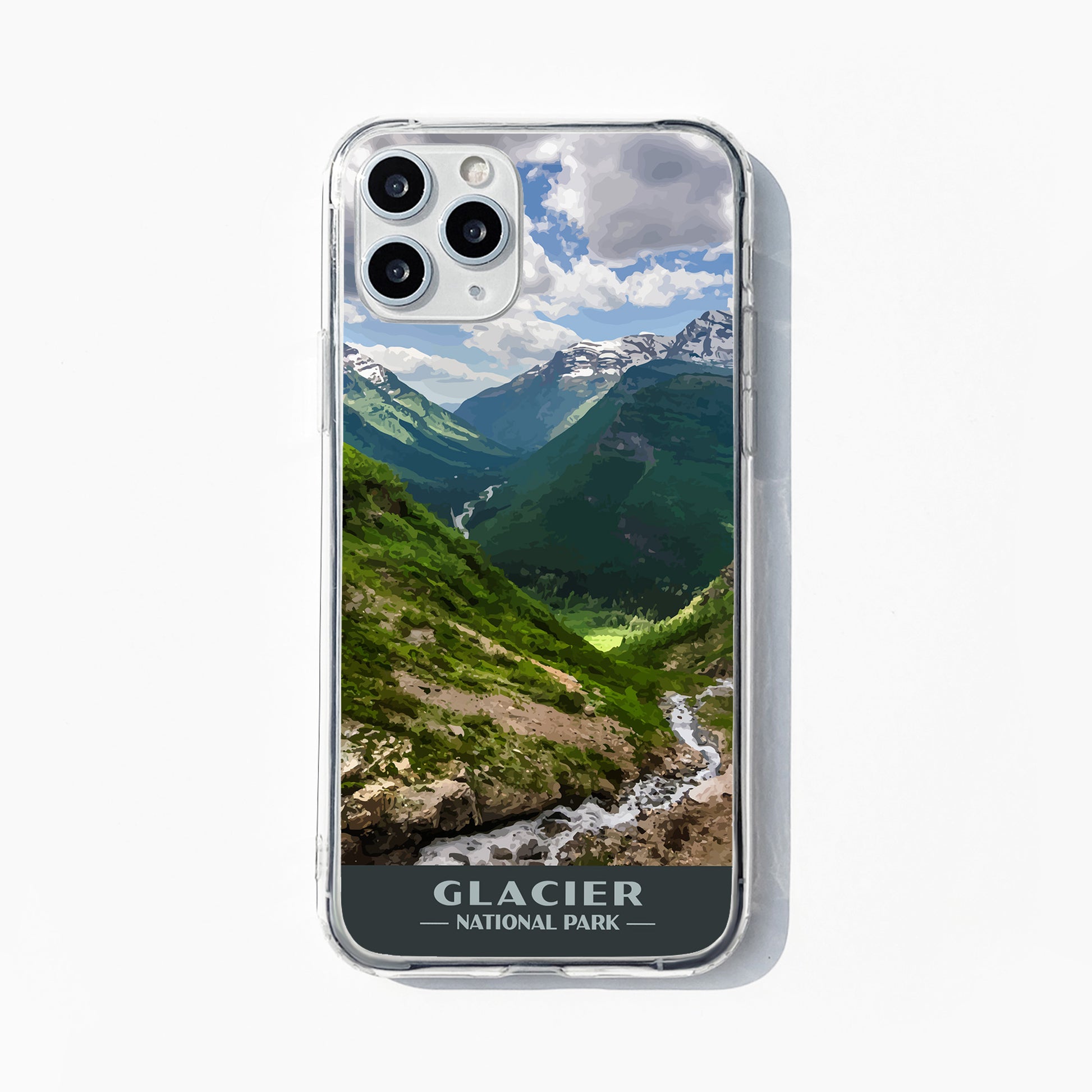 glacier national park phone case