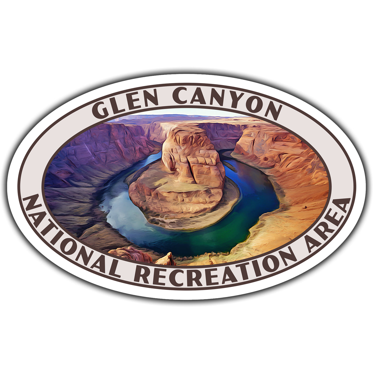 Glen Canyon national recreation area sticker