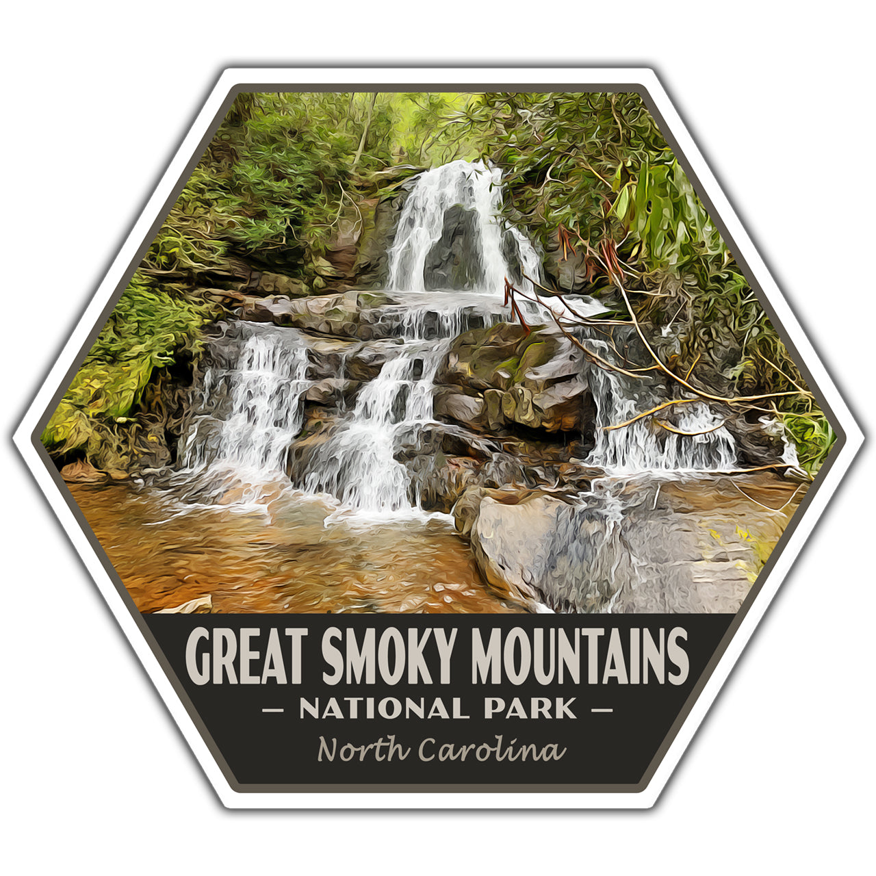 great smoky mountains national park sticker