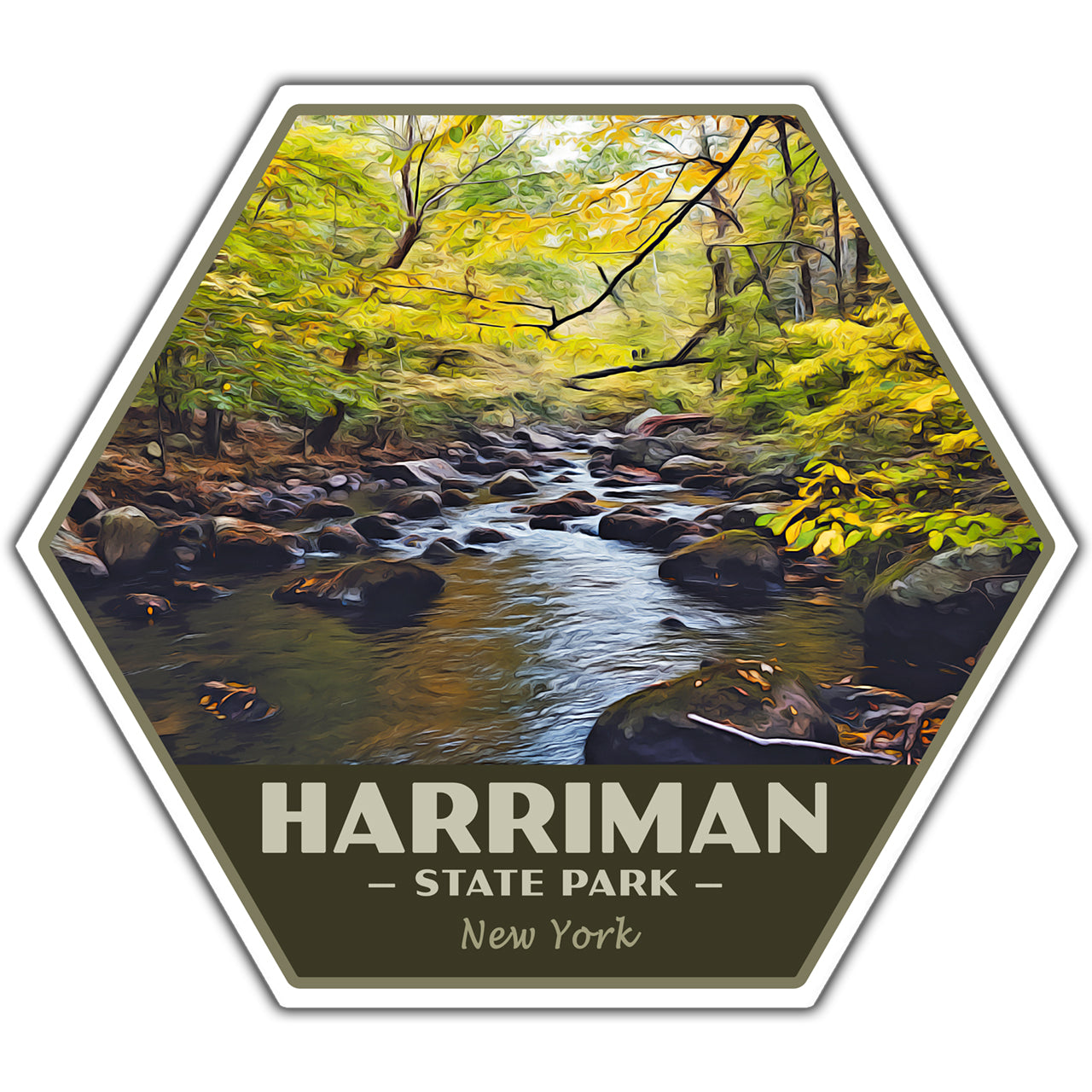 Harriman state park sticker