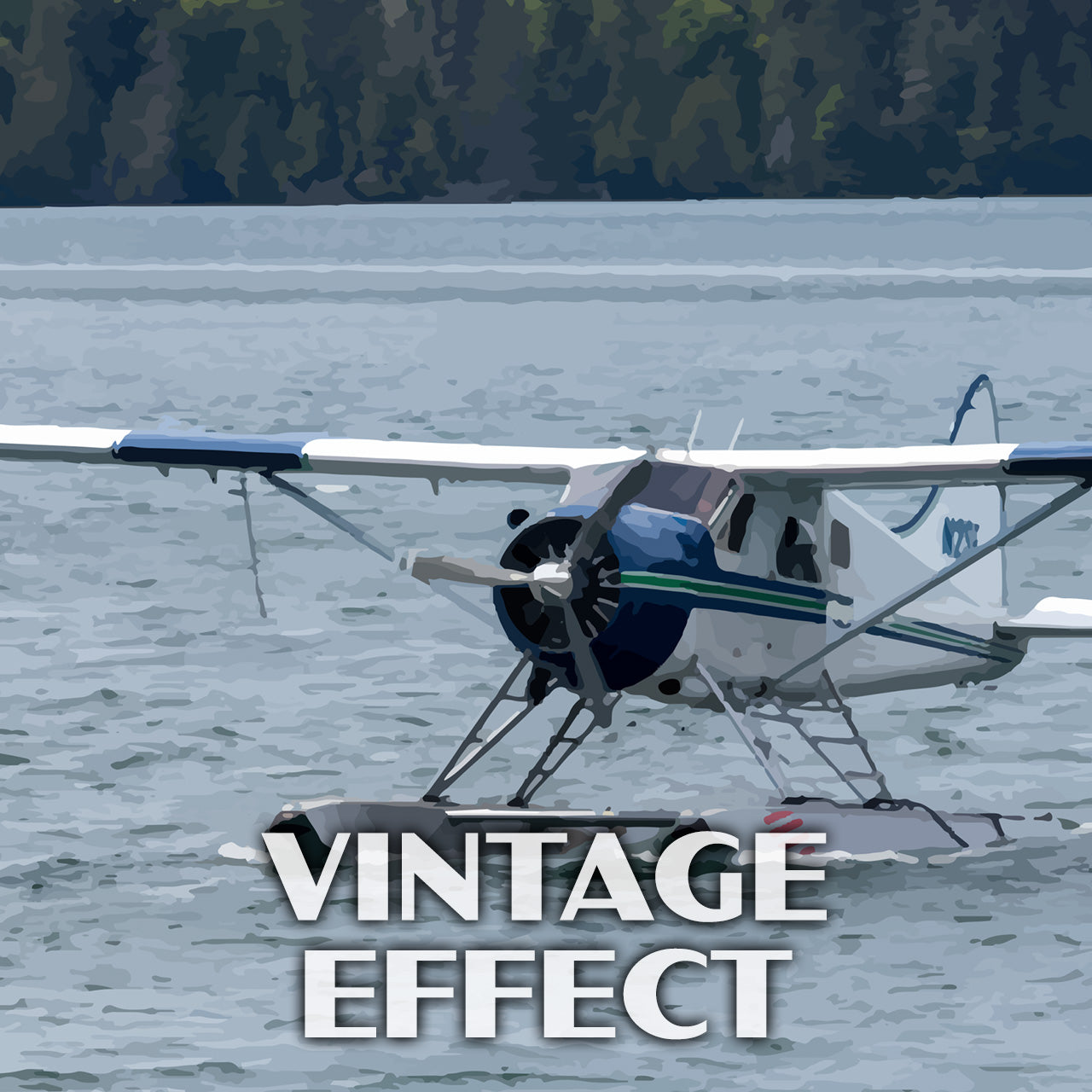 Isle Royale National Park Poster-WPA (Seaplane)