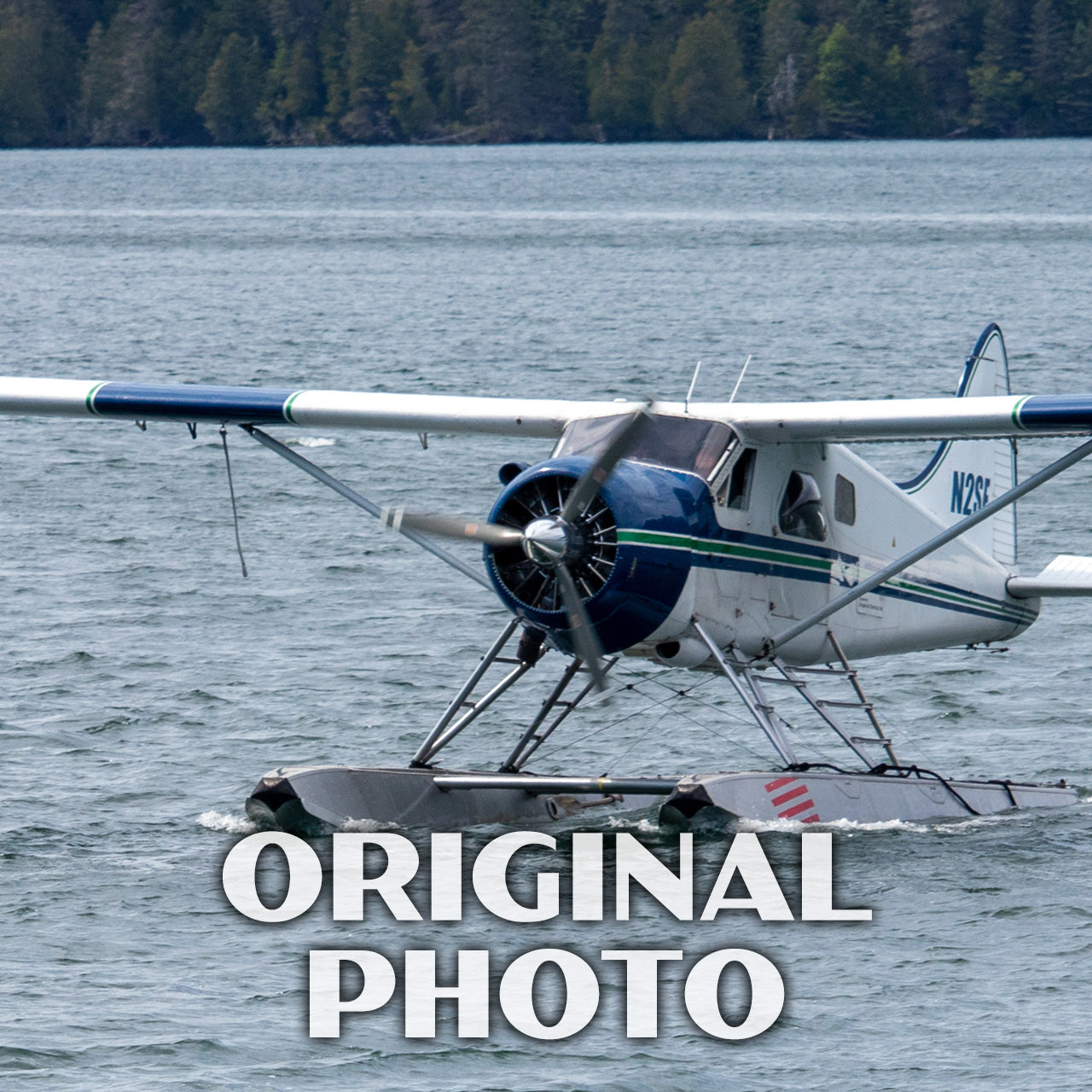 Isle Royale National Park Poster-WPA (Seaplane)