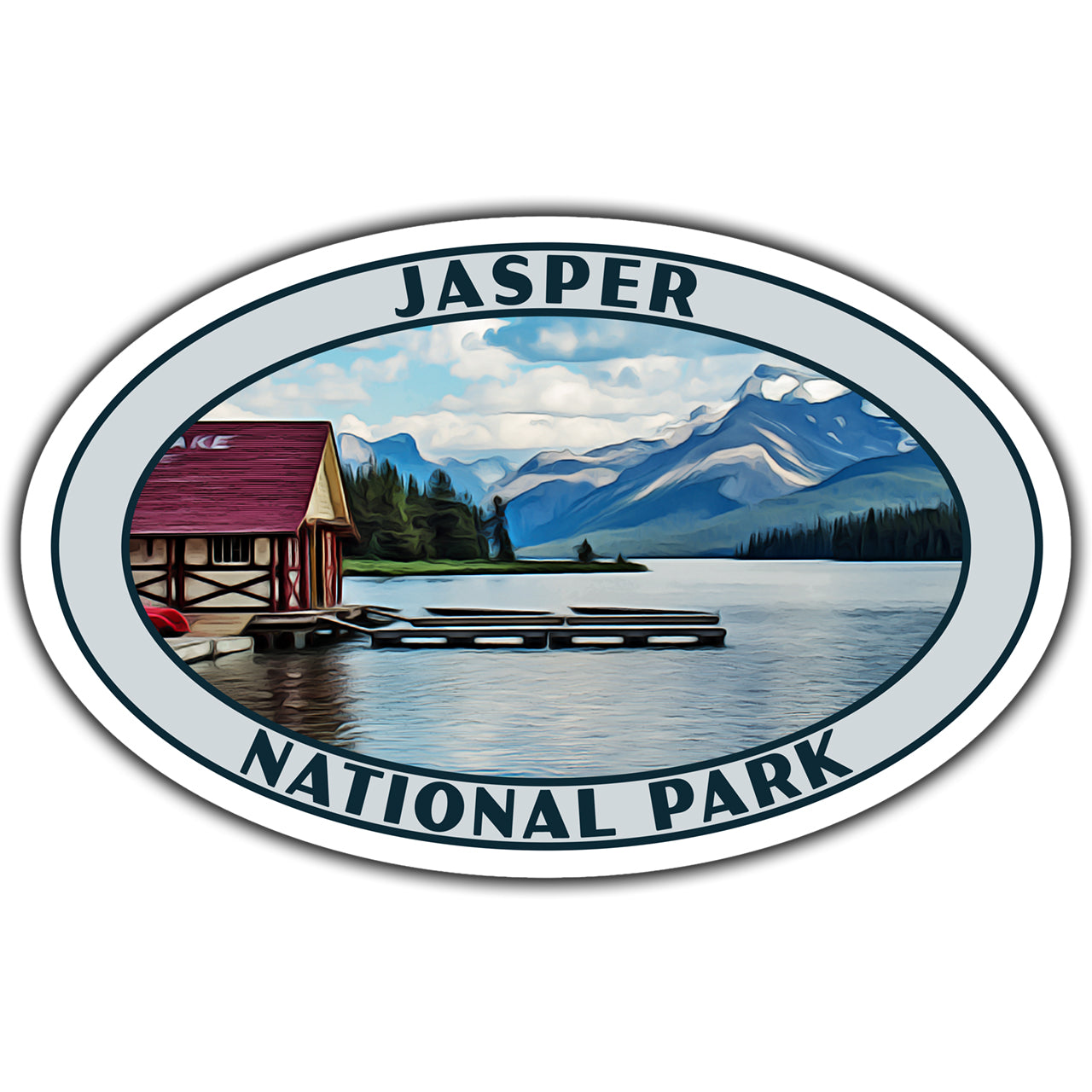Jasper national park sticker