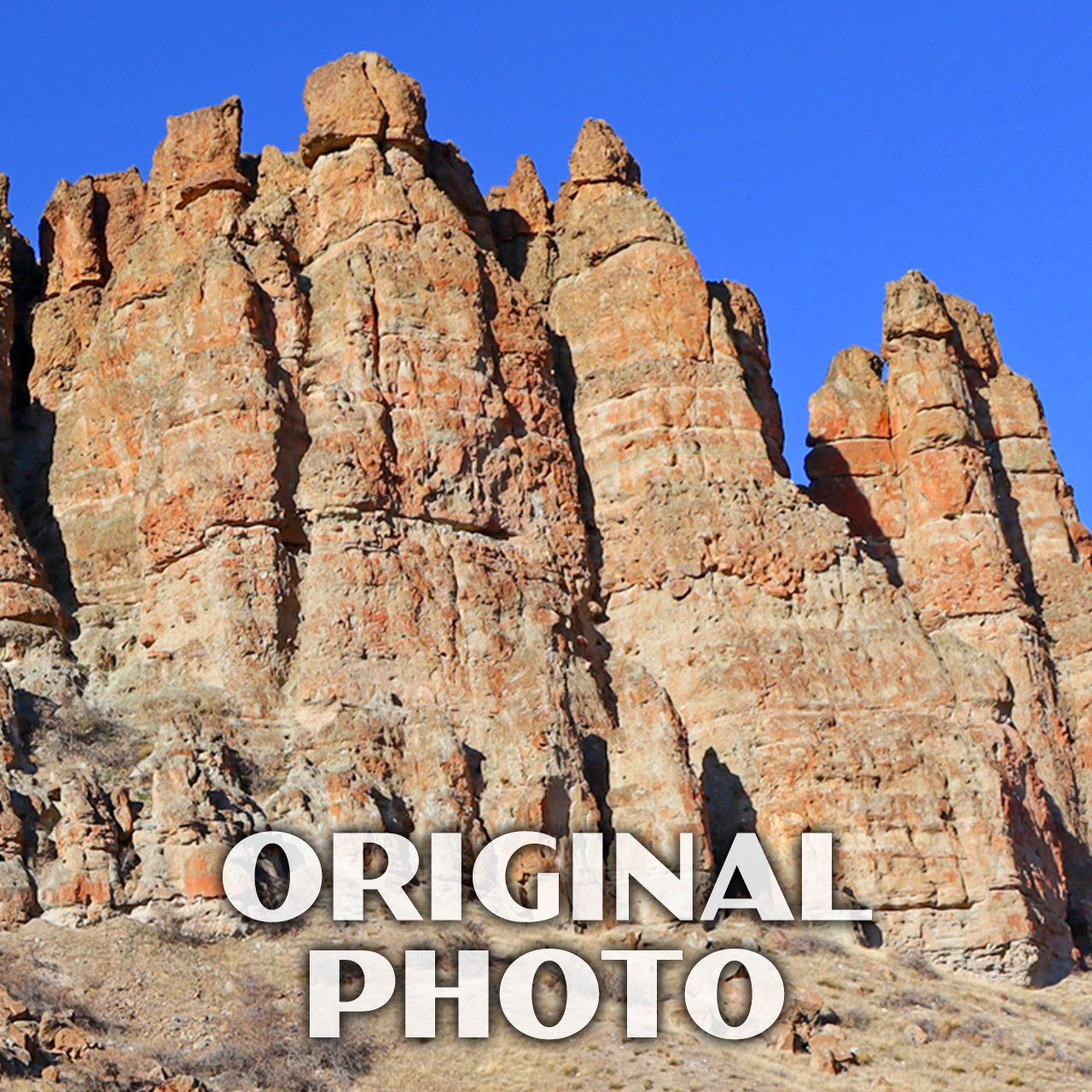 John Day Fossil Beds National Monument Poster-WPA (City of Fossil)