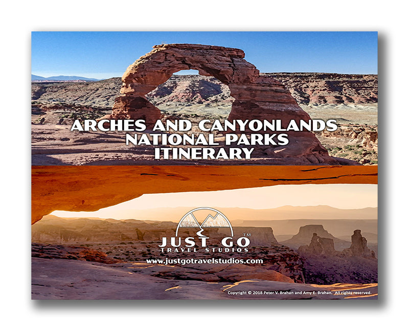 Arches Canyonlands National Park Itinerary (Digital Download