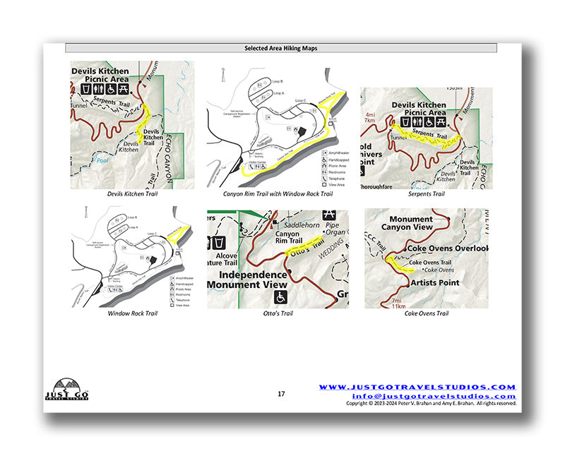Colorado National Monument Itinerary (Digital Download)