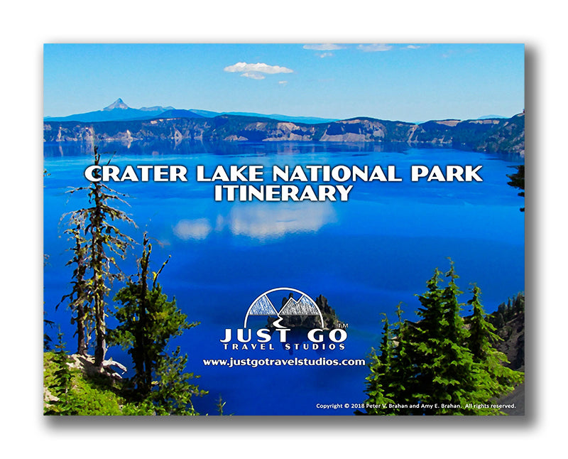 Crater Lake National Park Itinerary (Digital Download)