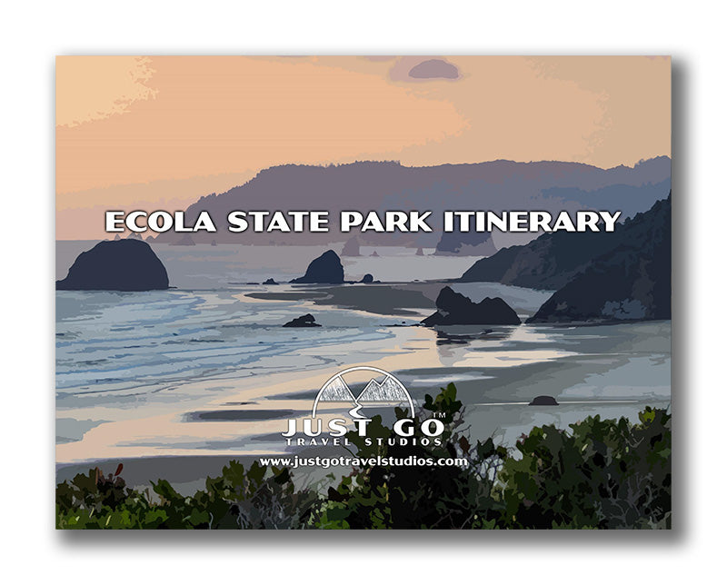 Ecola State Park Itinerary (Digital Download)