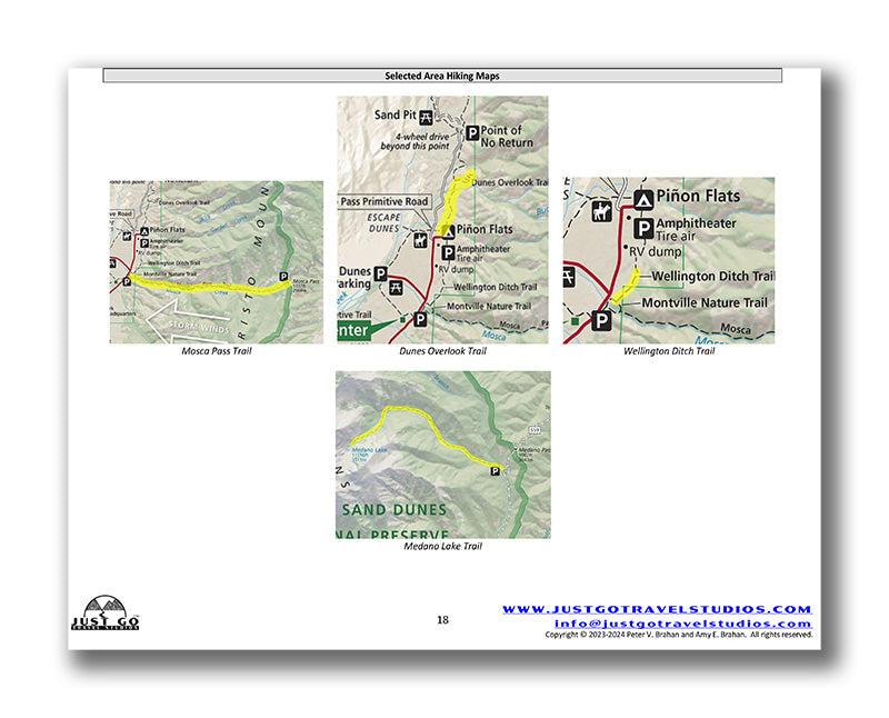 Great Sand Dunes National Park Itinerary (Digital Download)