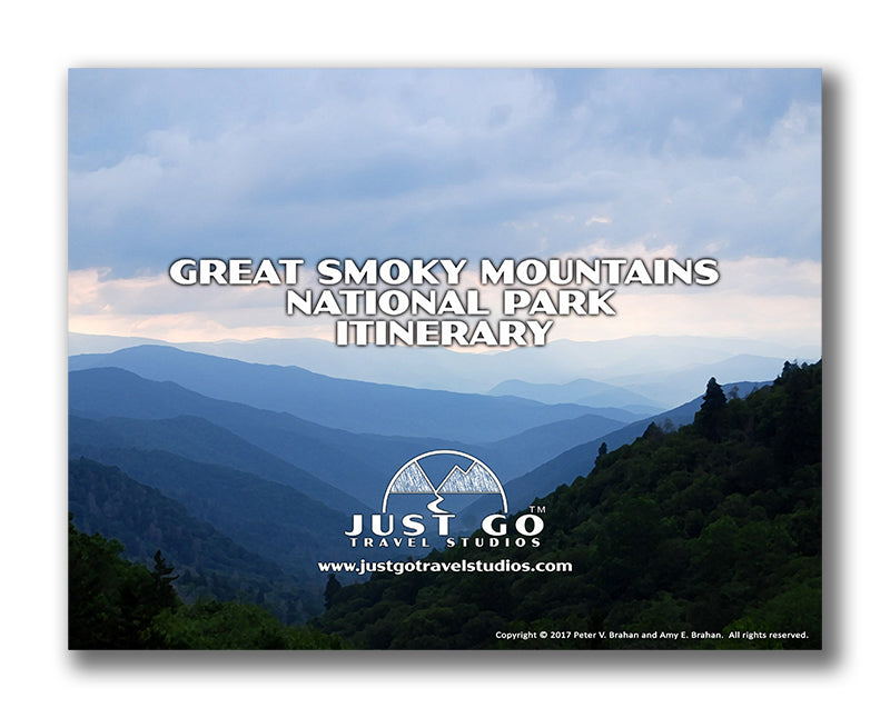 Great Smoky Mountains National Park Itinerary (Digital Download)