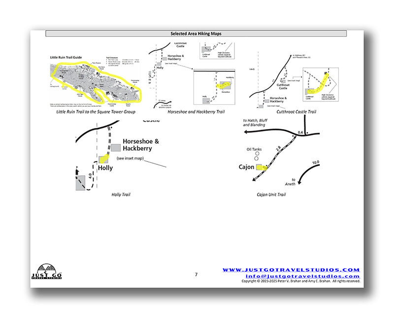 Hovenweep National Monument Itinerary (Digital Download)