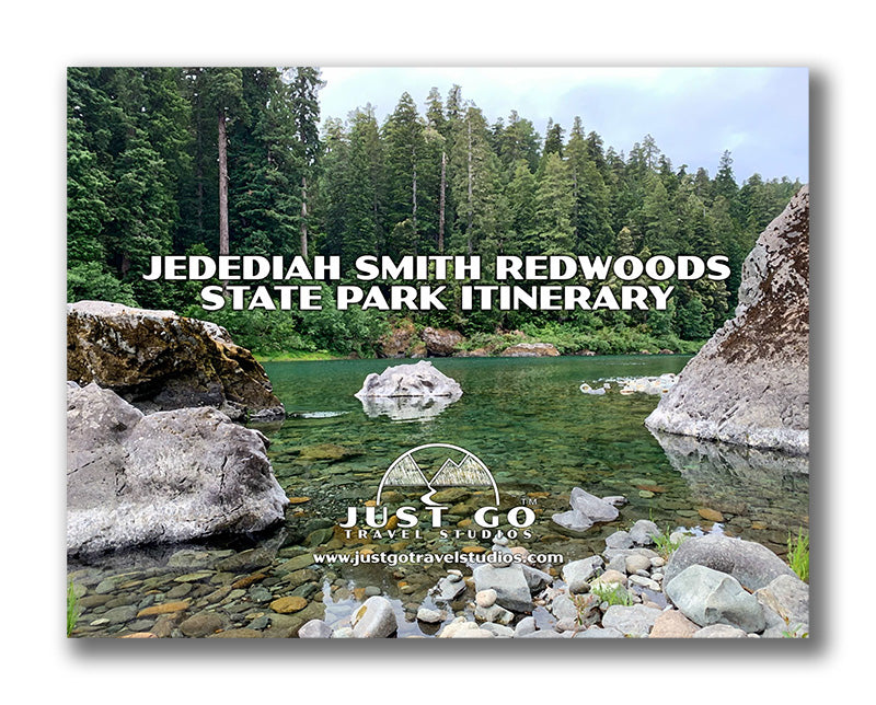 Jedediah Smith Redwoods State Park Itinerary (Digitial Download)