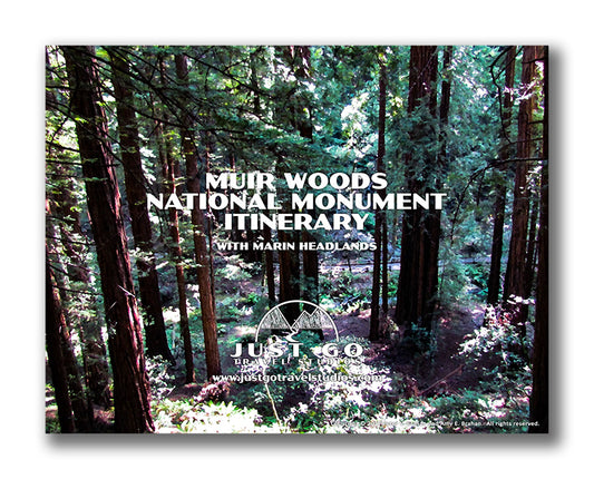 Muir Woods National Monument (with Marin Headlands) Itinerary (Digital Download)