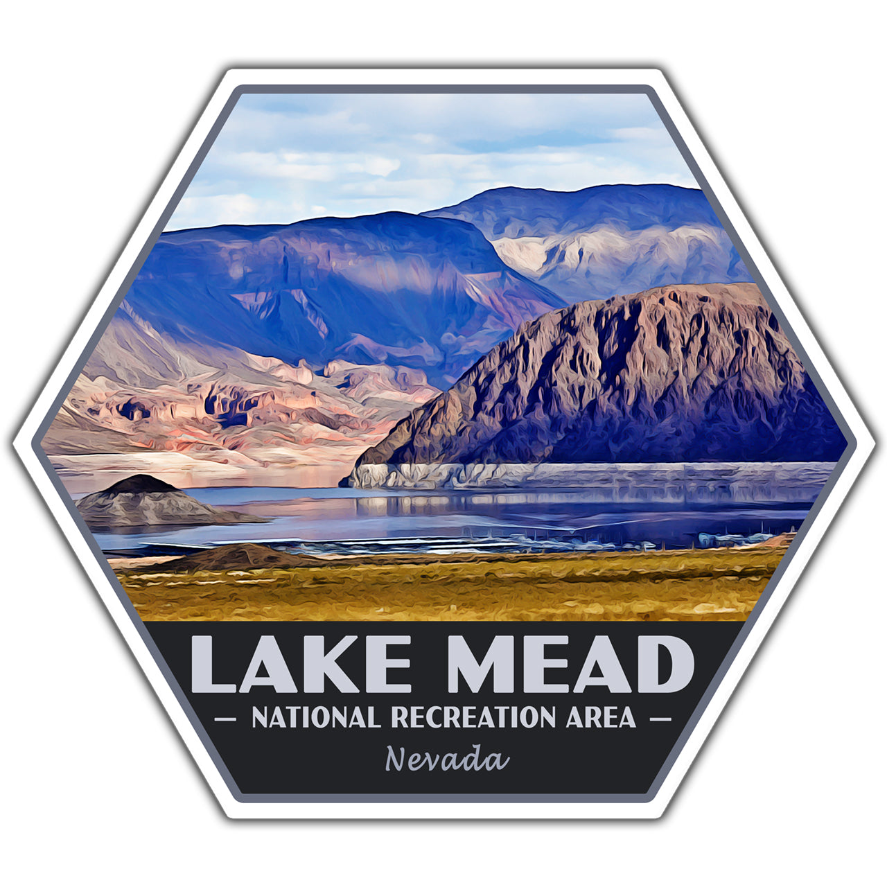 Lake Mead national recreation area sticker
