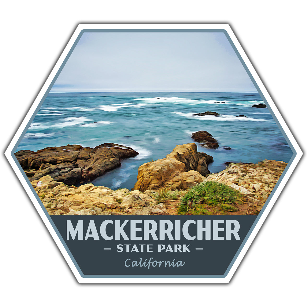 MacKerricher state park sticker