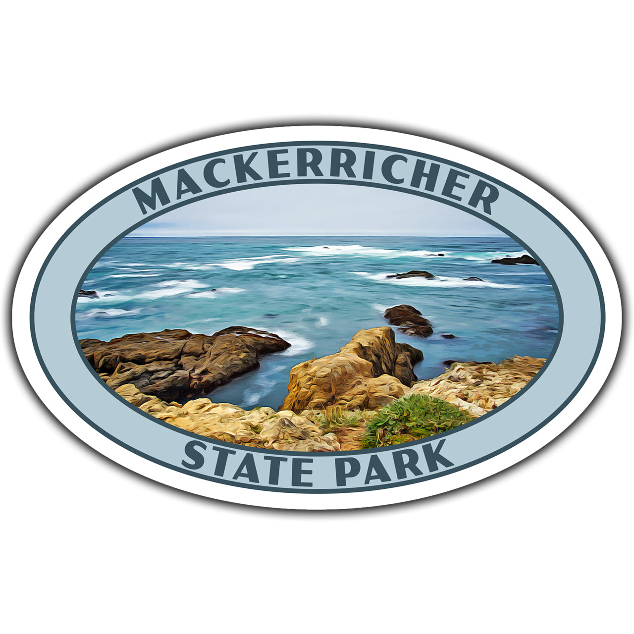 MacKerricher state park sticker