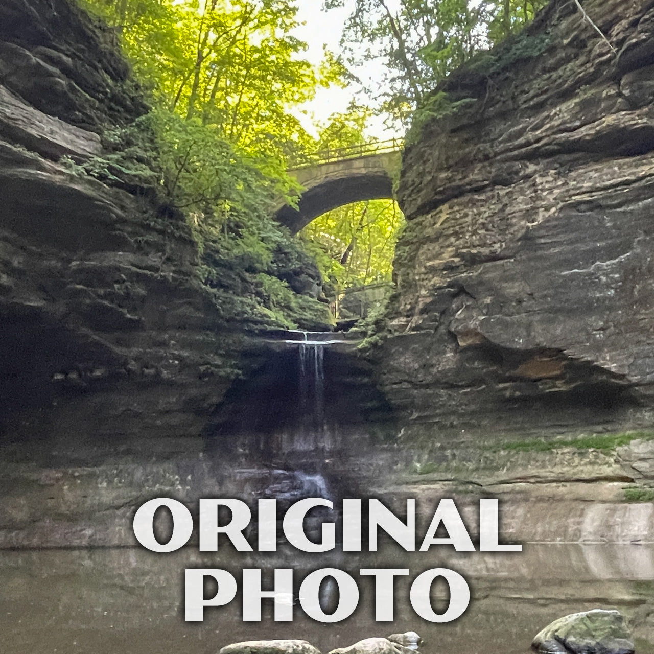 Matthiessen State Park Poster-WPA (Lower Dell)
