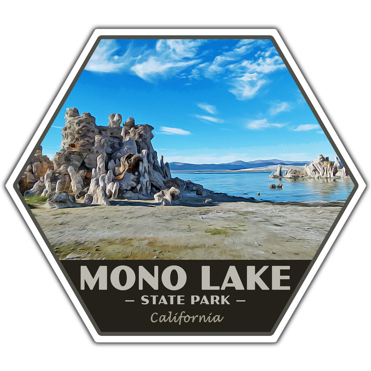 Mono Lake state park sticker