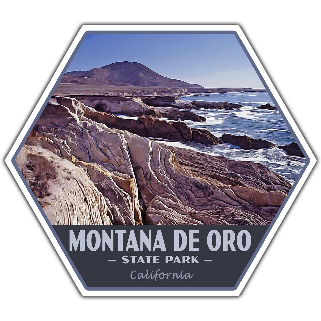 Montana de Oro state park sticker